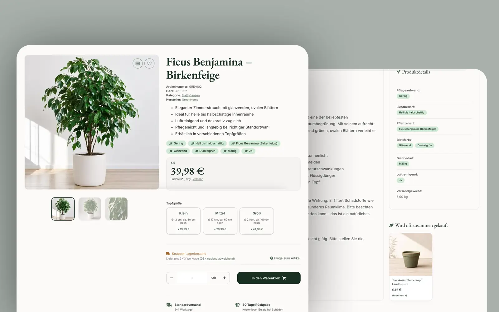 Produktseite – Produktseiten, die verkaufen
